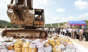 Ribuan Kilogram Ikan Ilegal Dimusnahkan BKIPM Batam